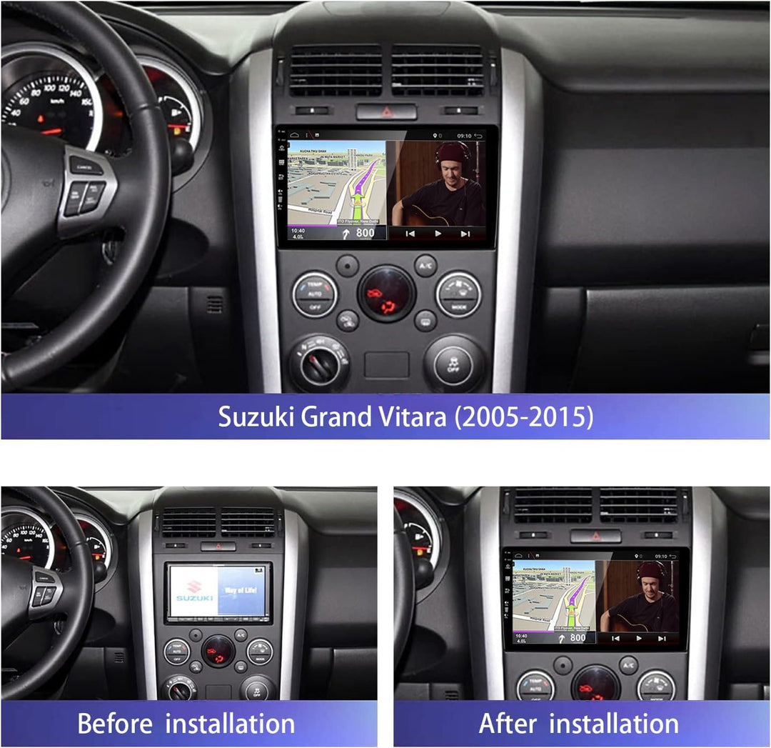 JOYX PX6 Android 12 IPS Autoradio Passt für Suzuki Grand Vitara (2005-2015) - [4G+64G] - Rückfahrkam