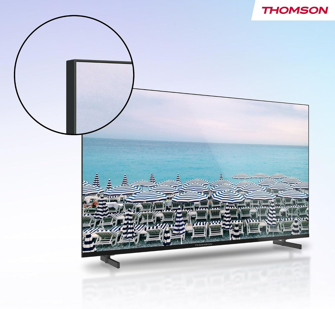 THOMSON 32 Zoll (81 cm) LED HD Easy TV – Kein Smart – Hotel Mode, USB, HDMI, Triple-Tuner (Kabel - S