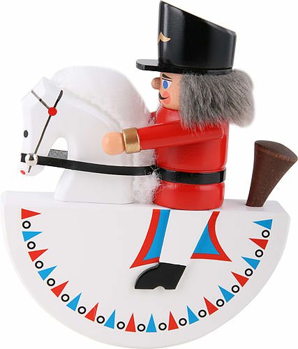 Nusssknacker Reiterlein Husar Rot - 14 cm
