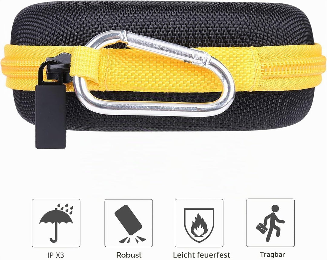 co2CREA Case Harte Reiseschutzhülle Etui Tasche für Logitech Pebble Mouse 2 M350s /M350 Pebble/Logit