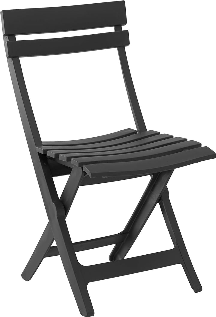 Grosfillex Klappstuhl, Miami, anthrazit, 42 x 9 x 93 cm, 49036002, Anthrazit