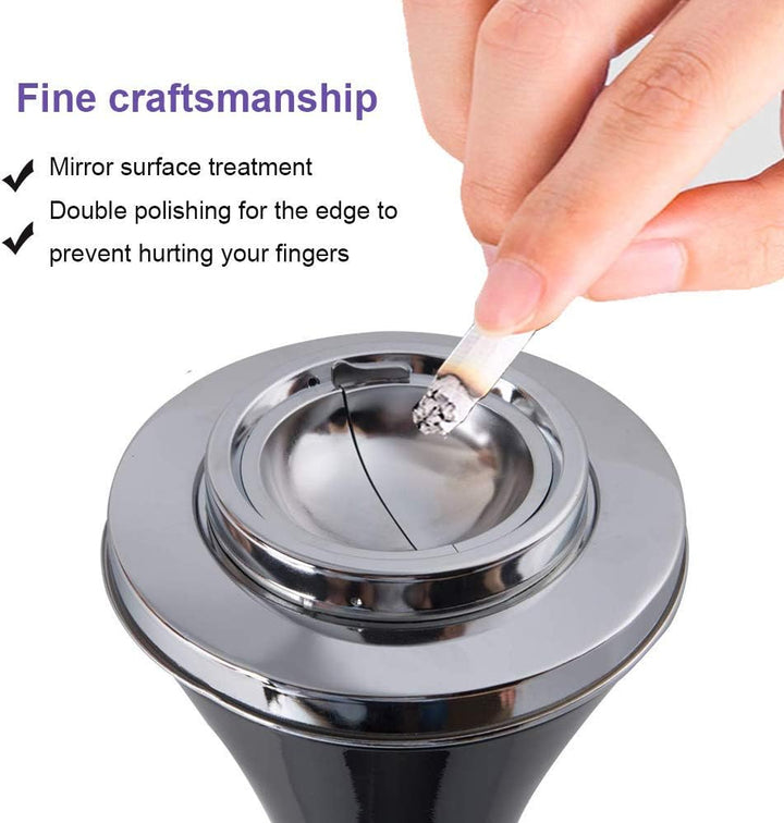 Modern Aschenbecher mit Standfuss Garten Ascher Freistehend Standaschenbecher Standascher Zigaretten