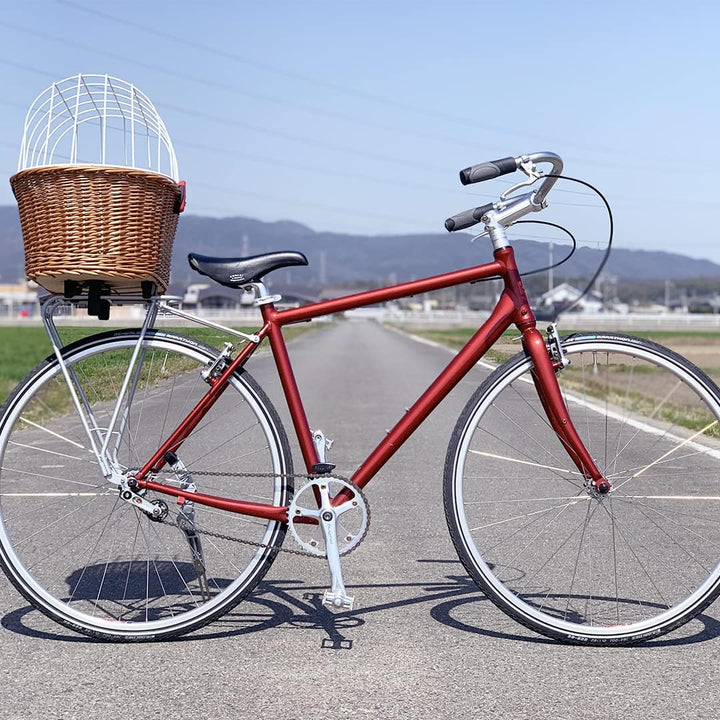 Rixen und Kaul KlickFix Doggy Basket Plus - KorbKlip - Fahrradkorb für Hunde Braun, Braun