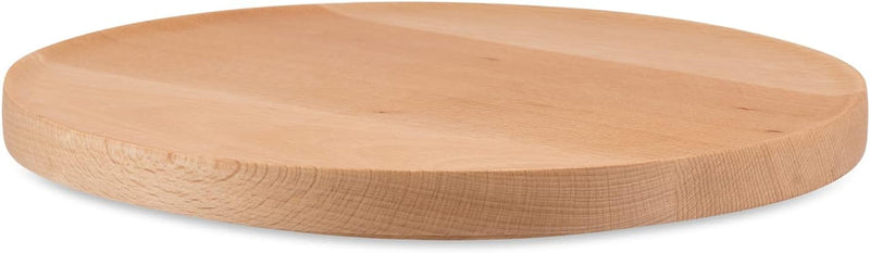 Alessi "Tonale" Teller aus Holz, Braun, 3 x 22.5 x 16 cm