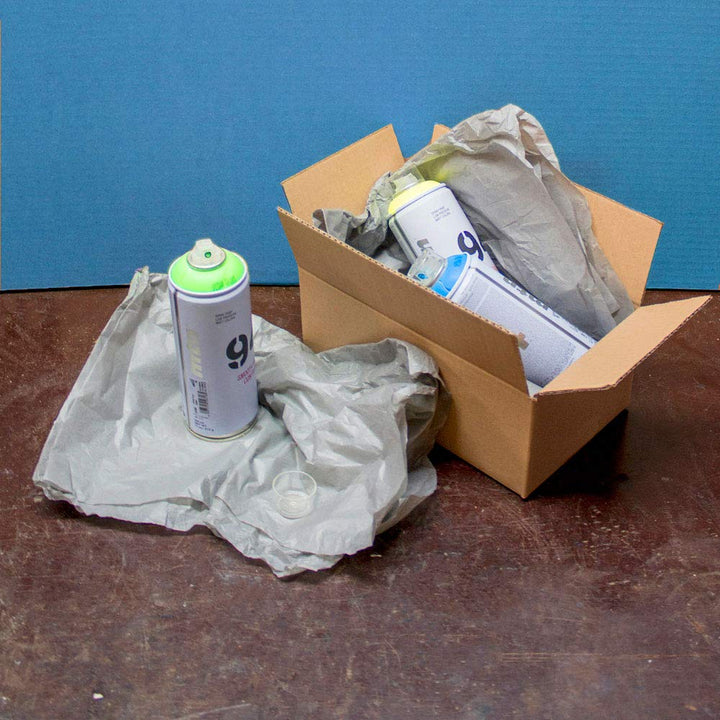 Only Boxes, Packung mit 25 Versandkartons zur Aufbewahrung von Versandkartons, einfacher Kanal, vers