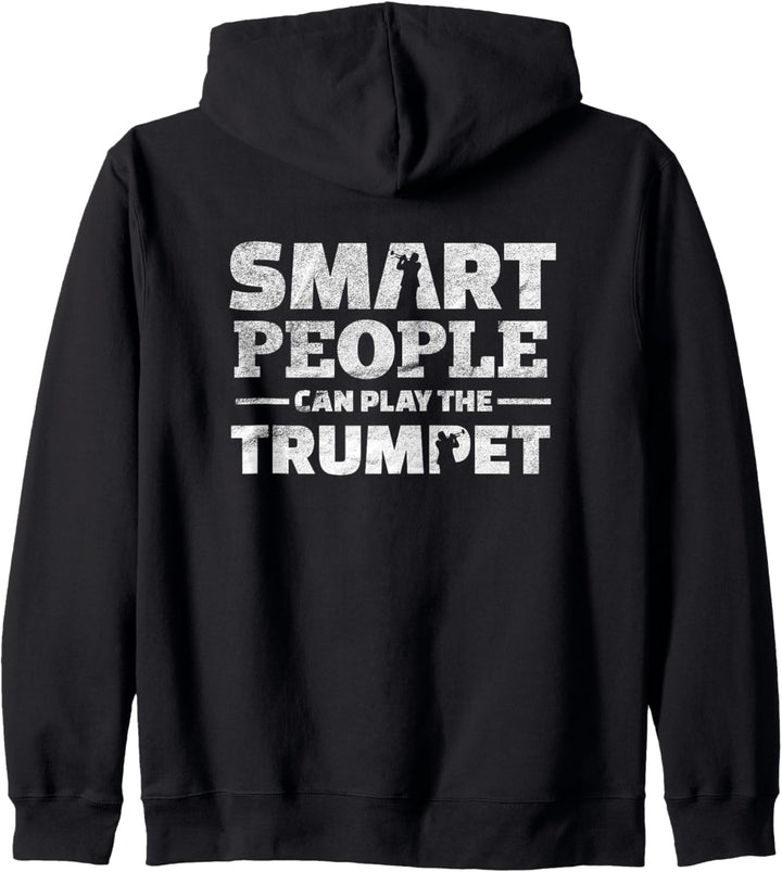 Smart People Trompete Marschband Instrument für Musiker Kapuzenjacke