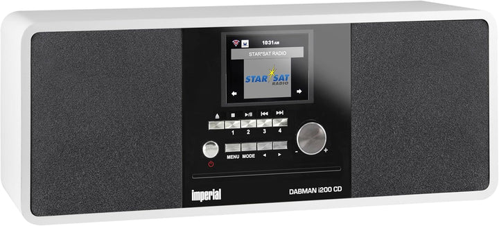 Imperial DABMAN i200 CD Internetradio/DAB+ Radio Digitalradio mit CD Player (Stereo Sound, Internetr