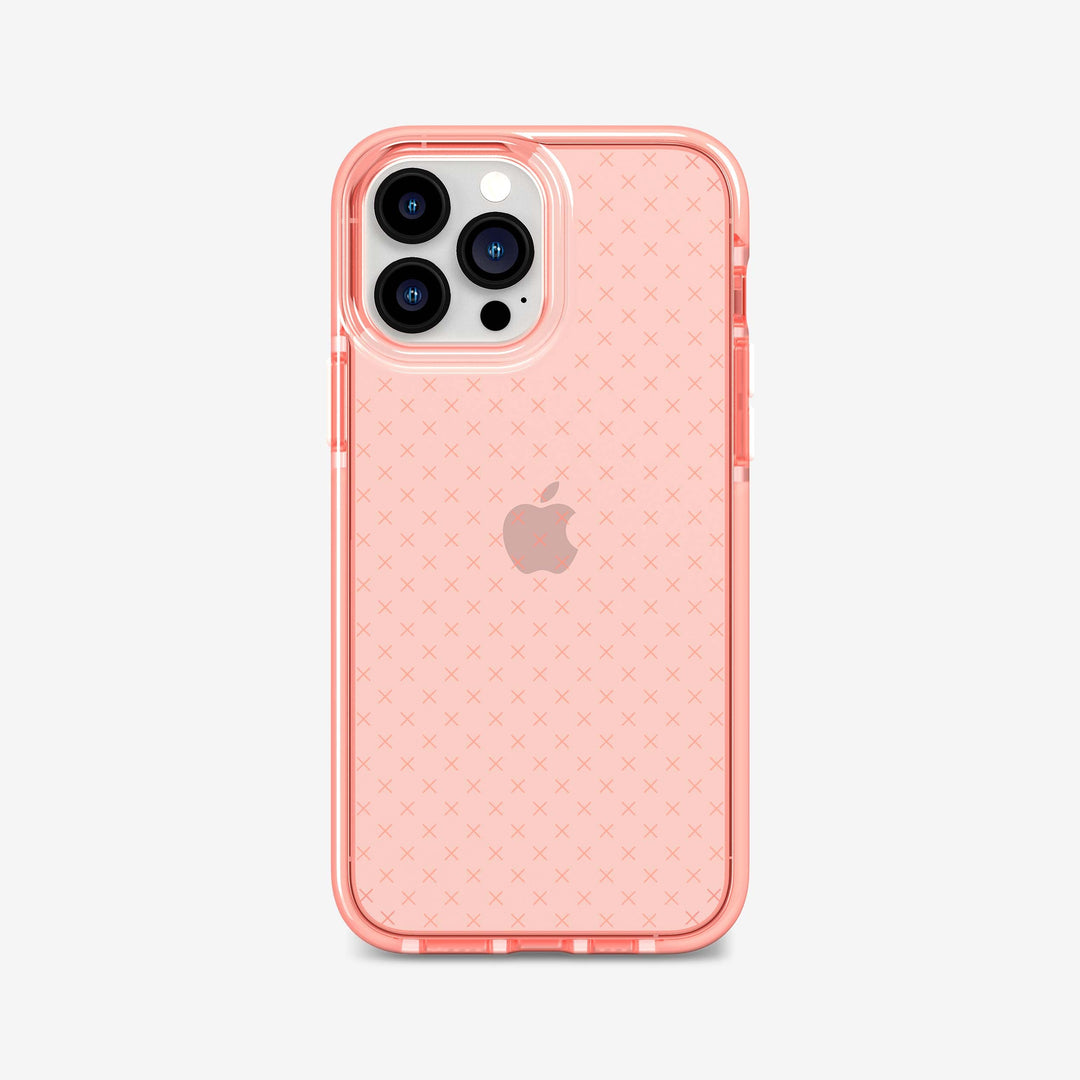 tech21 Evo Check für iPhone 13 Pro Max - Ultra-Schutzhülle mit 4,8 m Multi-Drop-Schutz korallenrot i