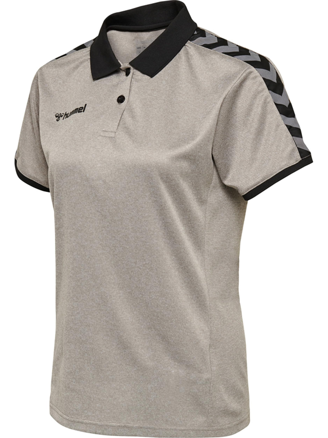 hummel Damen Hmlauthentic Woman Functional Polo Polo S Grey Melange, S Grey Melange