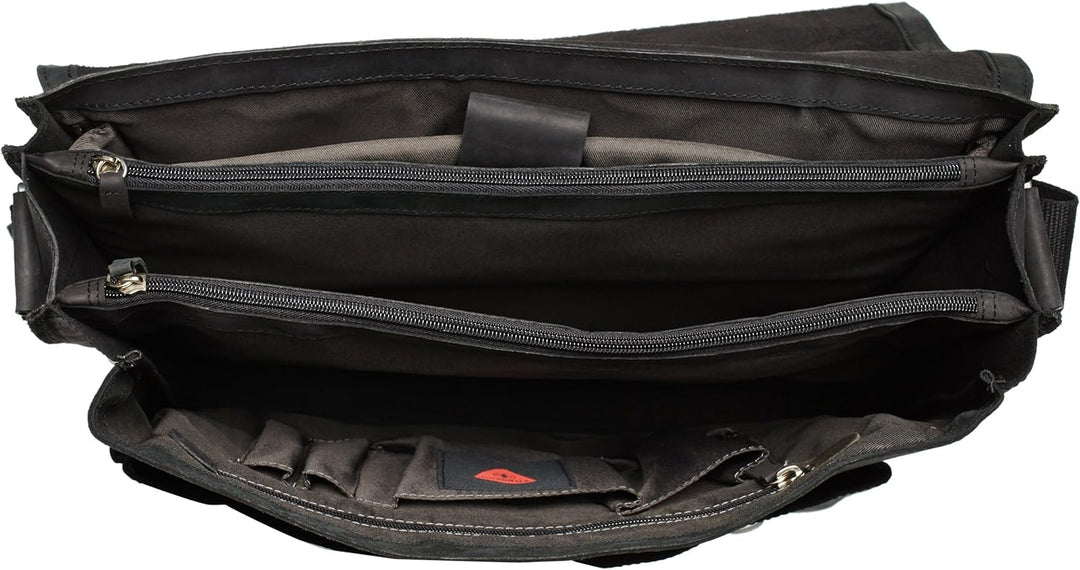 Strellson Richmond BriefBag XL 4010001260 Herren Henkeltaschen 41x33x16 cm (B x H x T), Schwarz (bla