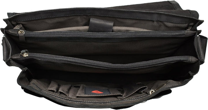 Strellson Richmond BriefBag XL 4010001260 Herren Henkeltaschen 41x33x16 cm (B x H x T), Schwarz (bla