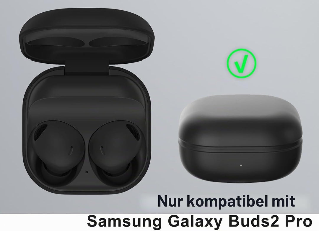 leChivée Ersatz Ladecase für Samsung Galaxy Buds 2 Pro,Kabelloses Ladecase Kompatibel mit Galaxy Bud