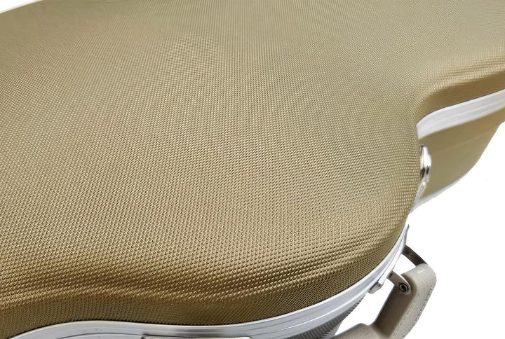 Cibeles ABS-Etui für klassische Gitarre, Marke, gold, Gitarrenetui, Gold