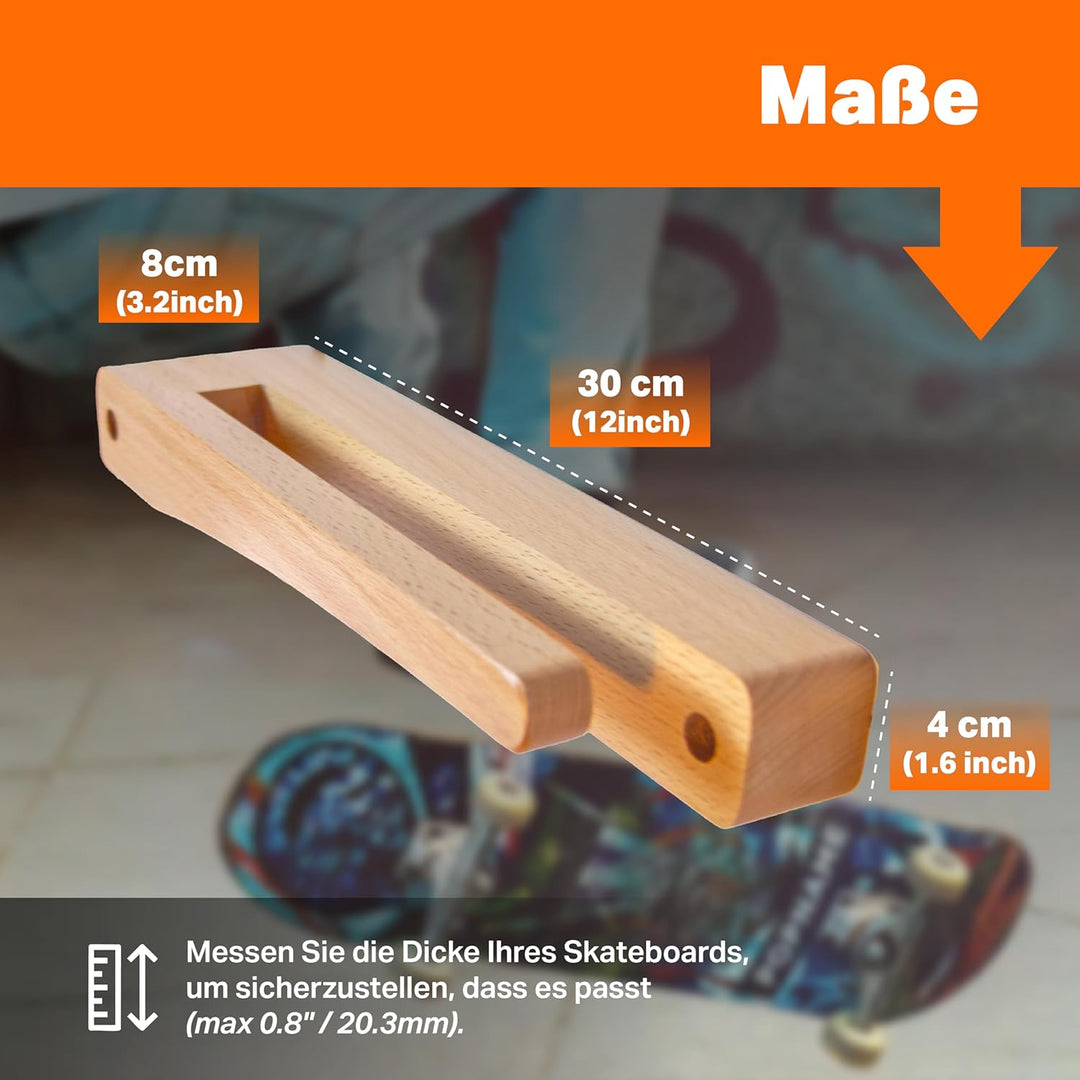 Skateboard-Wandhalterung 1, 1