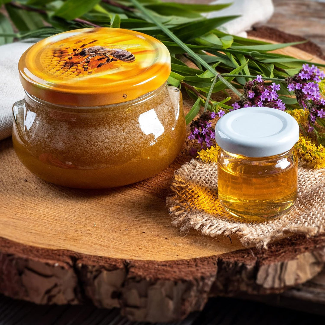 KADAX Schraubdeckel fi82 mm, Twist-Off-Deckel Set aus Metall, Ersatzdeckel für Einmachgläser, Deckel