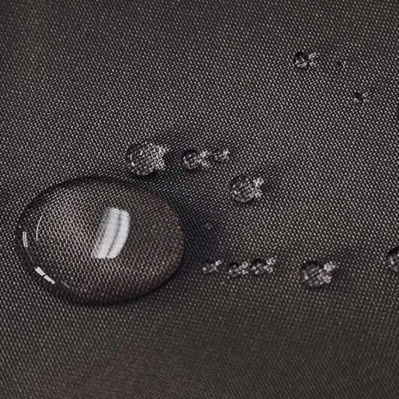 Ufamiluk Balkon Windschutz Anthrazit balkonverkleidung Stoff HDPE Wetterfest Blickdichte UV-Schutz f