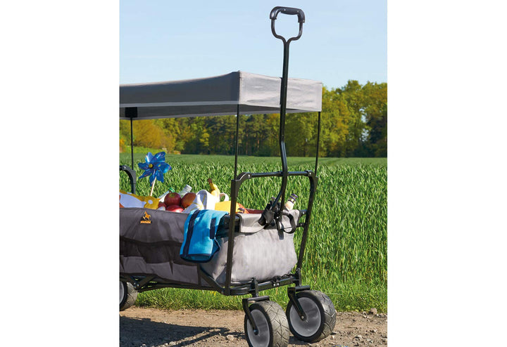 Pinolino Klappbollerwagen Paxi, faltbar, inkl. Sonnendach, Hecktasche und Tragetasche, PU-Bereifung,