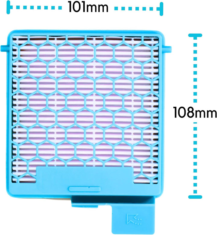 3x HEPA-Filter kompatibel mit Miele Boost CX1 Staubsauger Active, PowerLine, Allergy, Parquet PowerL