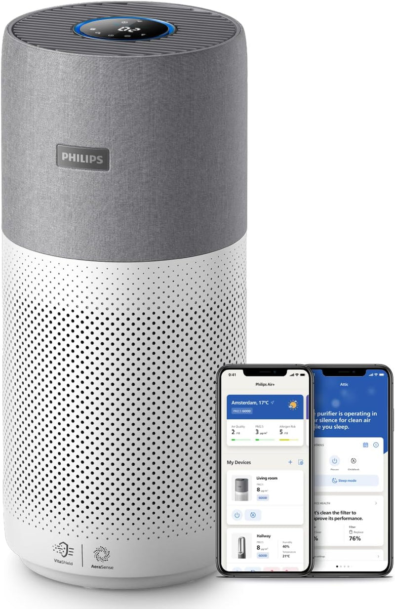 Philips Series 4000i Luftreiniger – App-Steuerung, entfernt Pollen, Staub, Viren und Allergene* in R