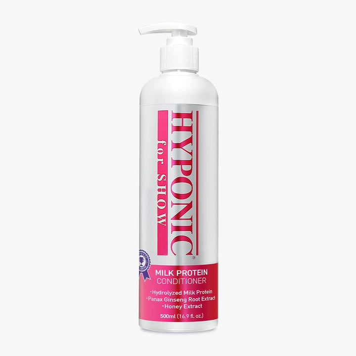 HYPONIC Show Milk Protein Conditioner - Professionelles Show Dog Shampoo für Hochleistung 500 ml