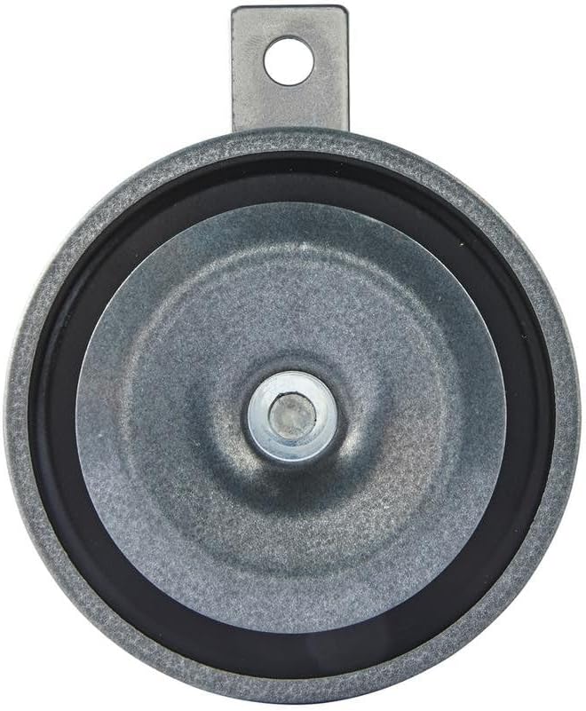 HELLA - Horn - M26 - 24V - 115dB(A) - Frequenzbereich: 400Hz - Hochton - Gehäusefarbe: grau - Flachs