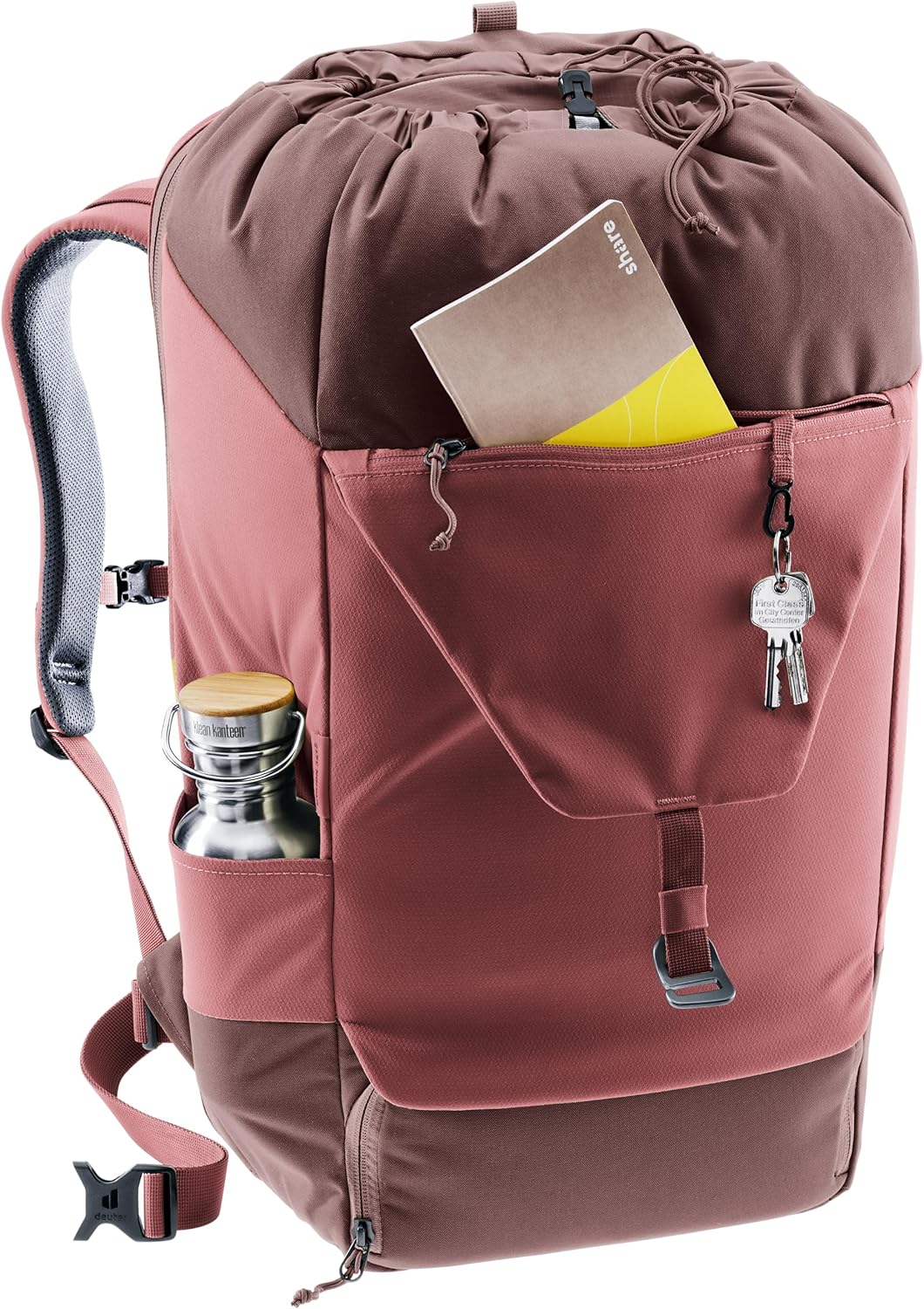 deuter Utilion 34+5 Rucksack mit Schuhfach Caspia - Raisin Einheitsgrösse, Caspia - Raisin Einheitsg