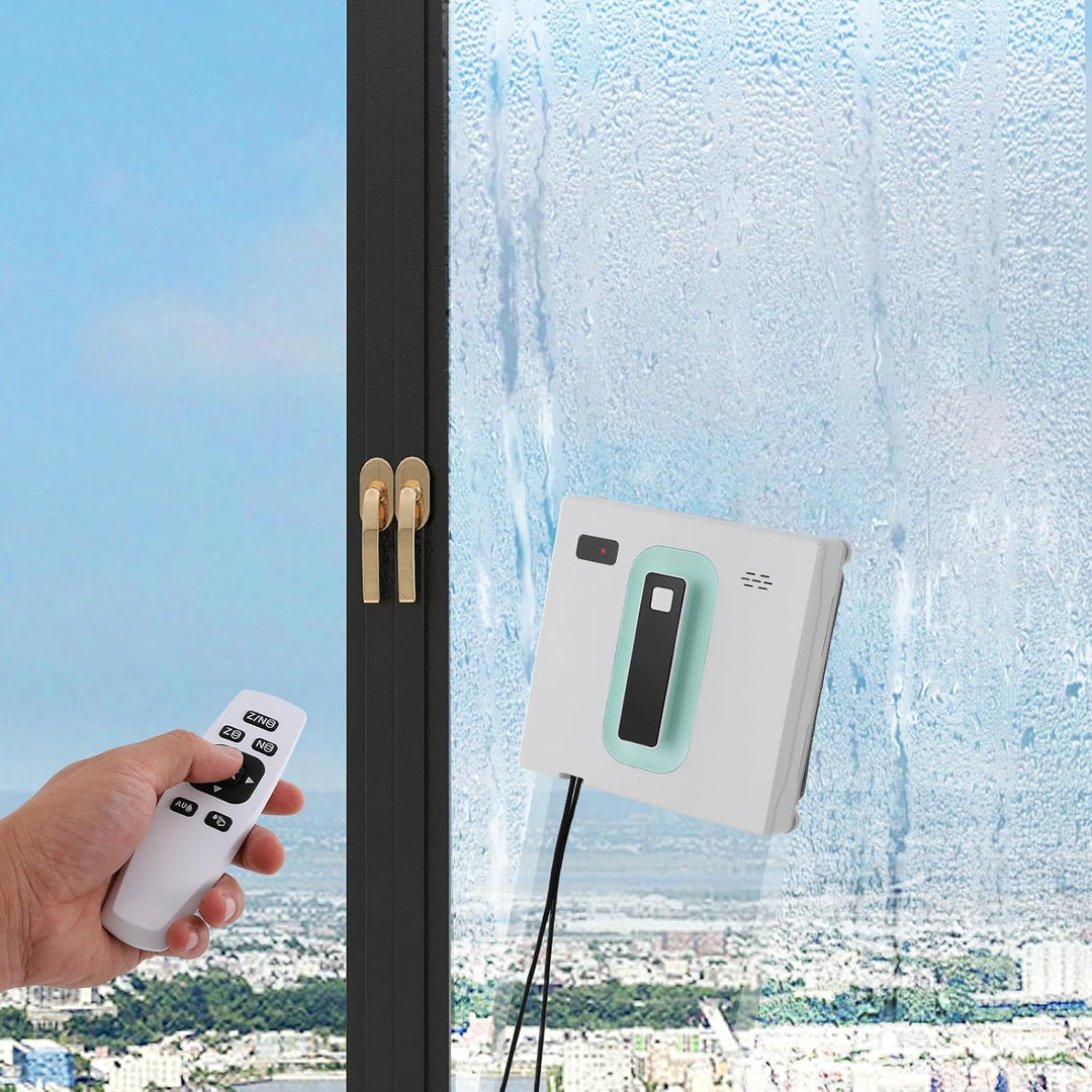 Fensterputzroboter Kabellos 2500Pa Dual-Wasserspray Fensterroboter 3 Reinigungsmodus Fenster Roboter