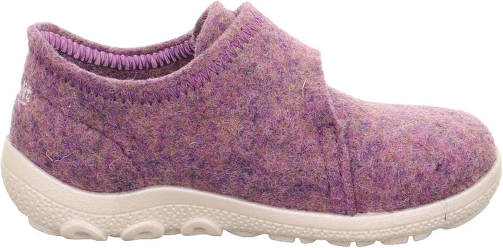 Superfit Mädchen Happy Hausschuhe 27 EU Weit Lila Weiss 8500, 27 EU Weit Lila Wei&#xDF; 8500