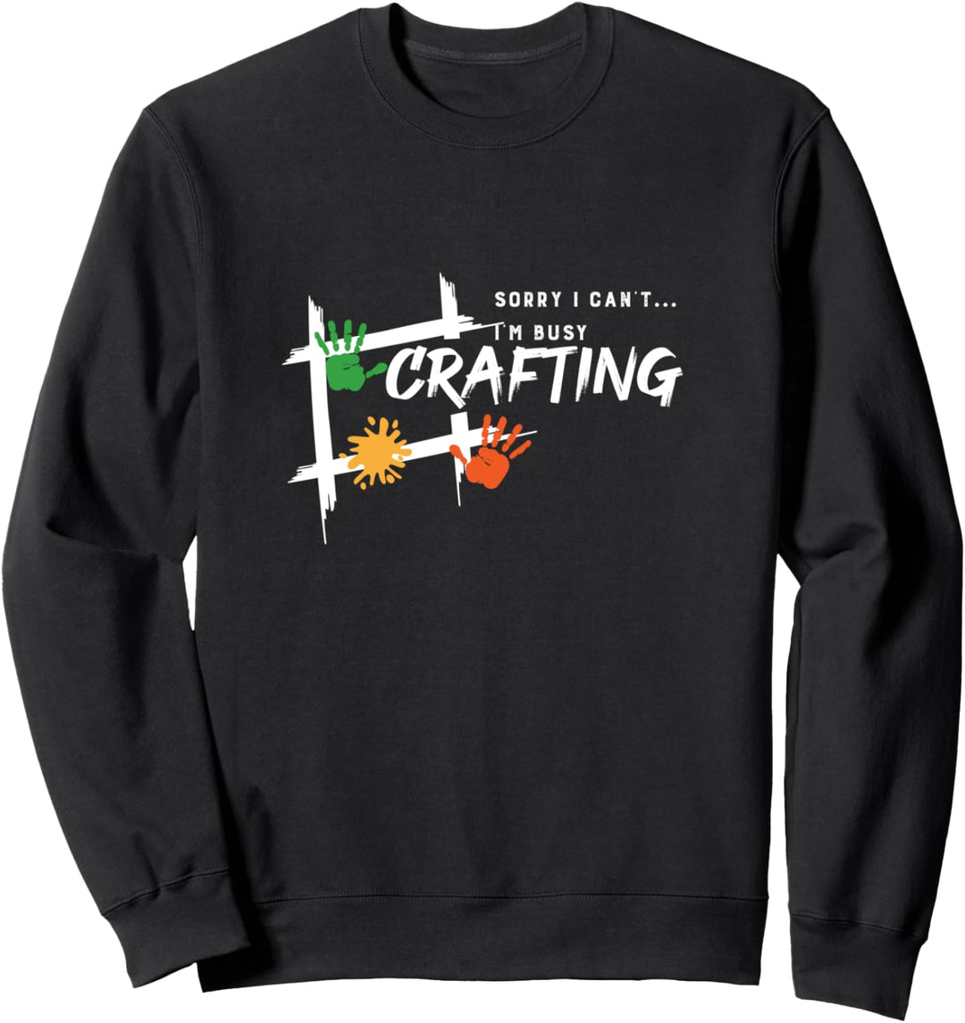 Hobbybastler Künstler Designer Basteln Sweatshirt