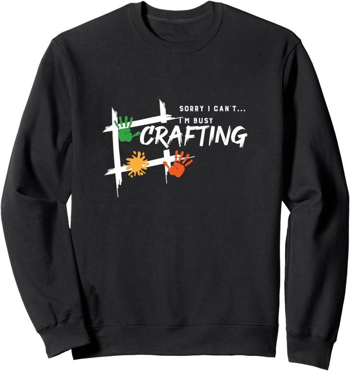 Hobbybastler Künstler Designer Basteln Sweatshirt