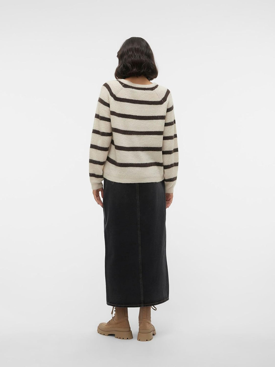 VERO MODA Female Strickpullover VMASTA Pullover M Birch, M Birch