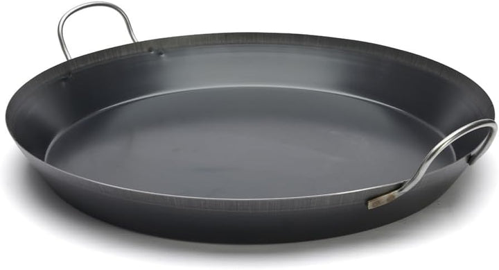DE BUYER Paella-Pfanne, Edelstahl, Silber, 60 cm 27.9 x 20.1 x 10.9 cm, 27.9 x 20.1 x 10.9 cm