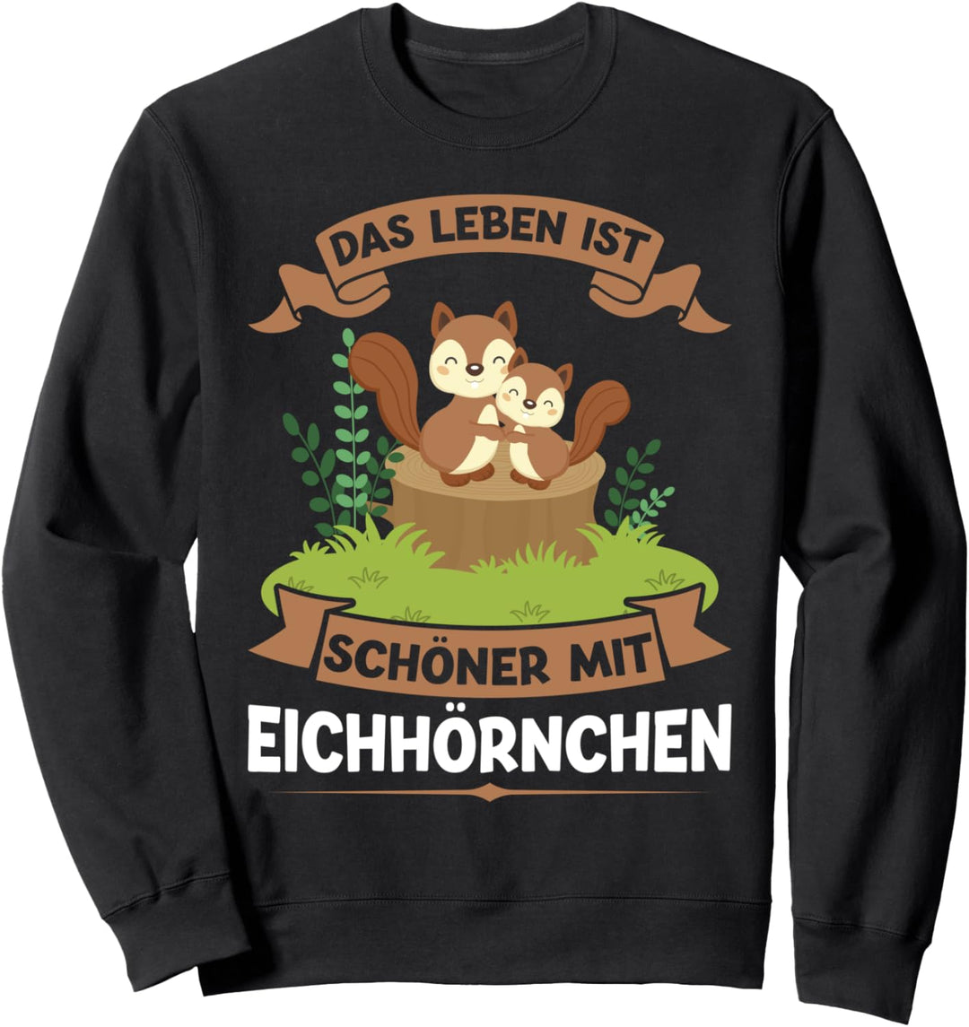 Eichhörnchen Nagetier Tier Sweatshirt