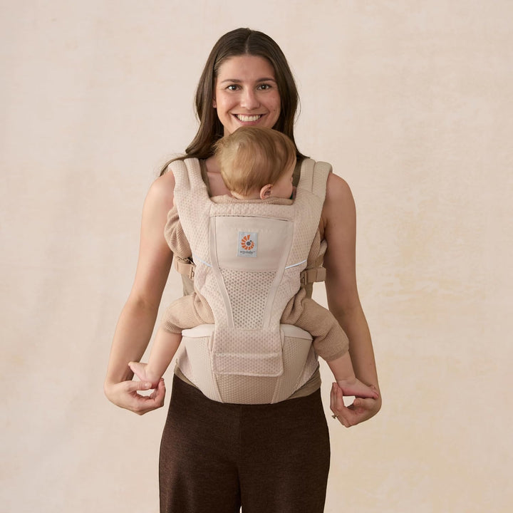 Ergobaby Alta Hip Seat Babytrage mit Babyhüftsitz für Babys und Kleinkinder ab 4 Monaten (5,5 kg - 2