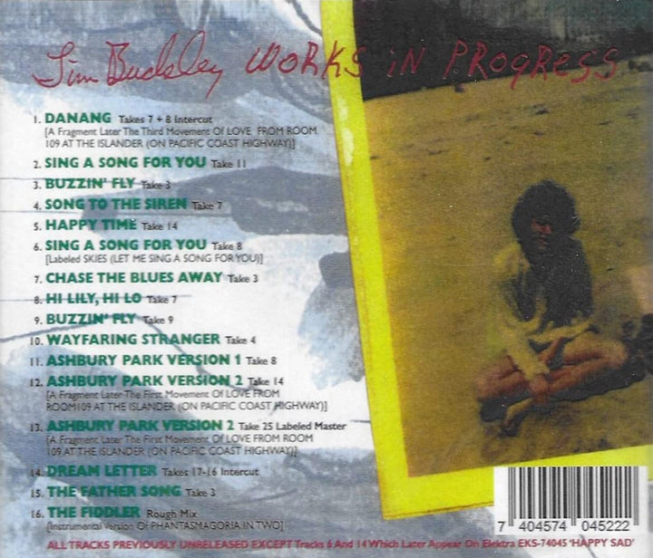 Work In Progress, Audio-CD