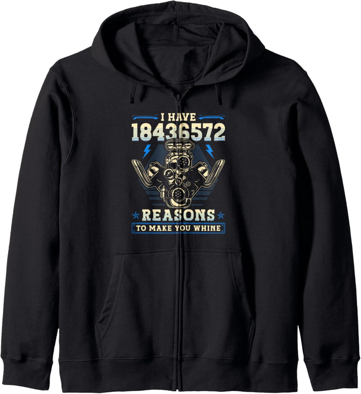 Funny V8 Motor 18436572 Kapuzenjacke