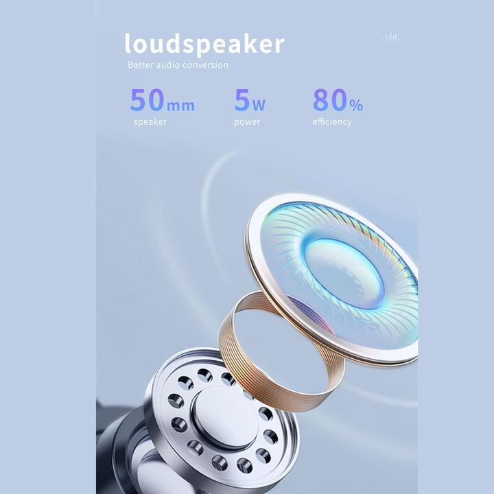 ASHATA Digitaler Wecker mit -Lautsprecher, LED Digital Clock -Lautsprecher mit Grossem LED -Display