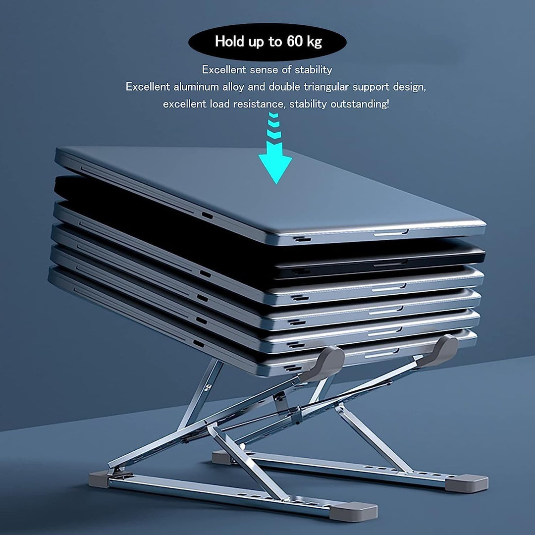 KINGDATA Laptop Ständer, ergonomischer Aluminium-Laptop-Erhöhung für Schreibtisch, Computer ständer