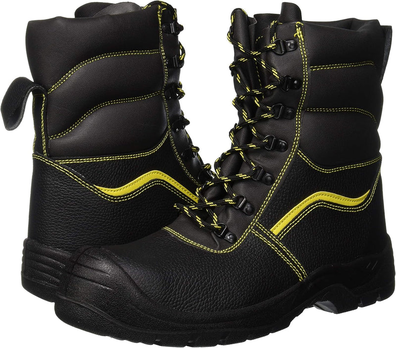 Portwest Steelite Fellgefütterter Sicherheitsstiefel S3 CI, Grösse: 48, Farbe: Schwarz, FW05BKR48 48