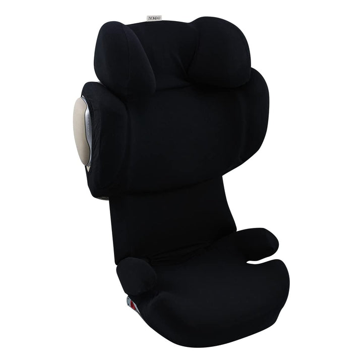 JYOKO Kids Bezug kompatibel mit Cybex Solution Q2 Fix, Q3, Cybex Z Fix, Gb Elian (Black Series), BLA