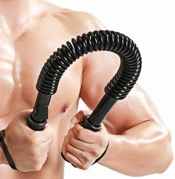 Ducomi Twister Flexible Widerstandsfeder, Lenker-Brust-Extender – Fitness-Übungswerkzeug Armzüge für