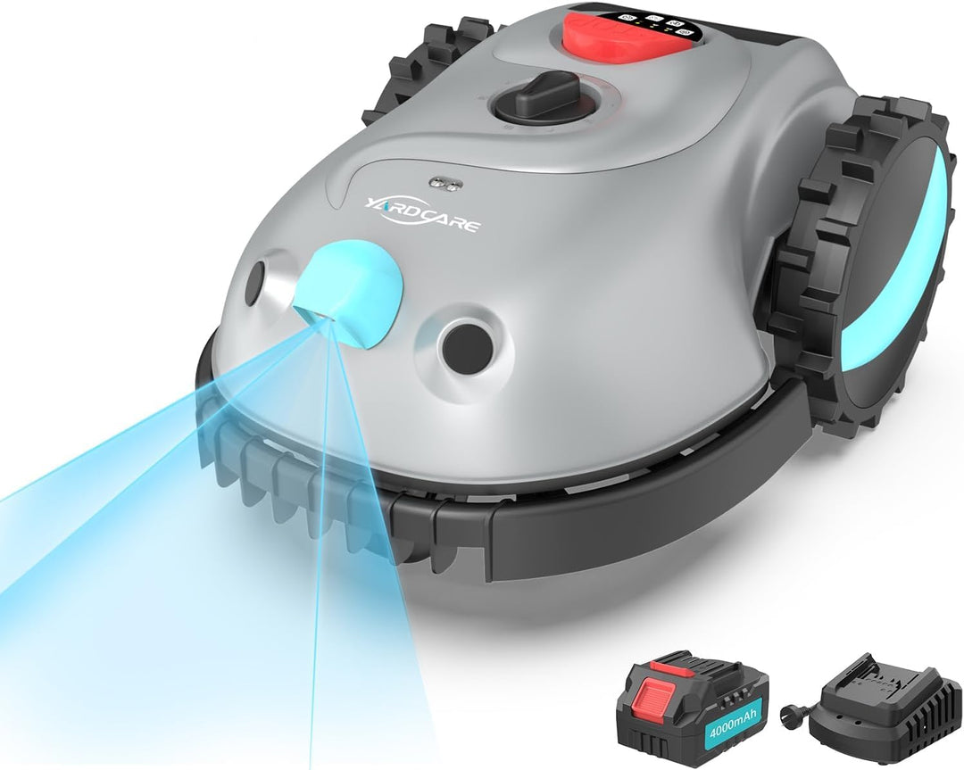 V100 Mähroboter ohne Begrenzungskabel, mit Vision Navigation, 150 Hinderniserkennung, Rasenroboter b