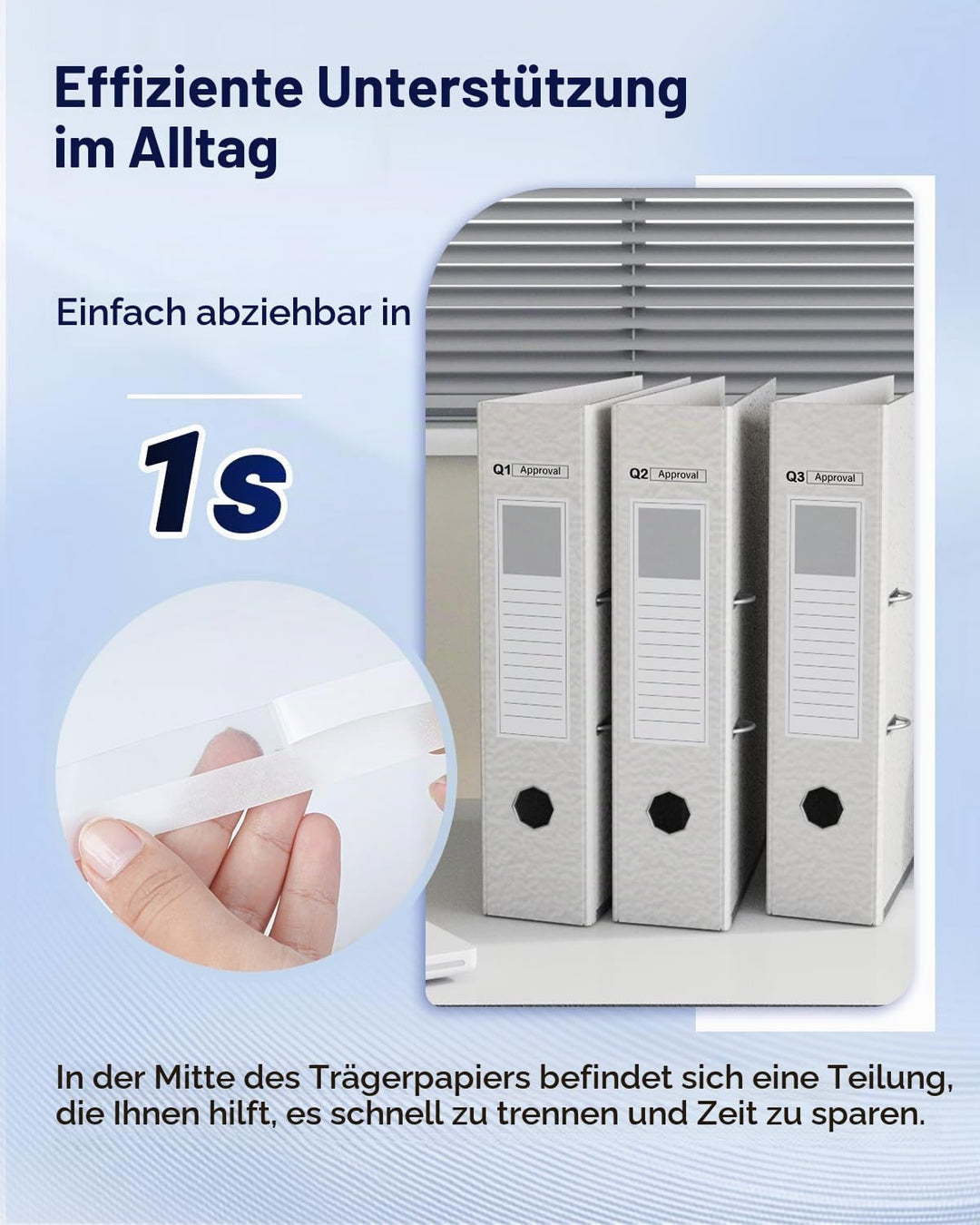 Anycolor TZe-131 12mm Clear Laminated Schriftband kompatibel mit Brother P-touch Bänder Transparent