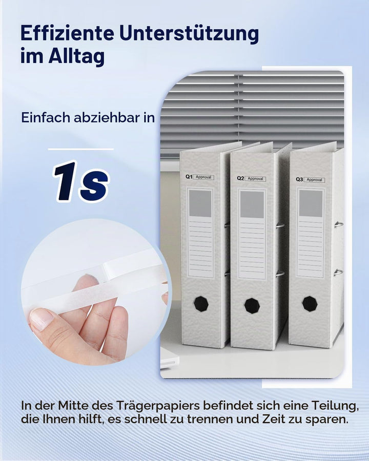 Anycolor TZe-131 12mm Clear Laminated Schriftband kompatibel mit Brother P-touch Bänder Transparent