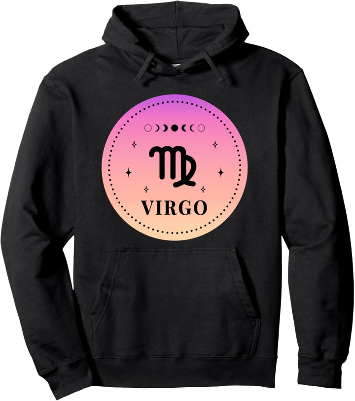 Sternzeichen Jungfrau Pullover Hoodie