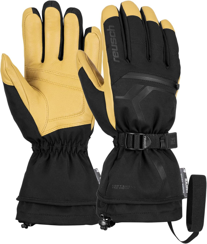Reusch Unisex – Erwachsene Fingerhandschuhe Down Spirit Gore-tex Höchste Wärmestufe, Wasserdicht, At