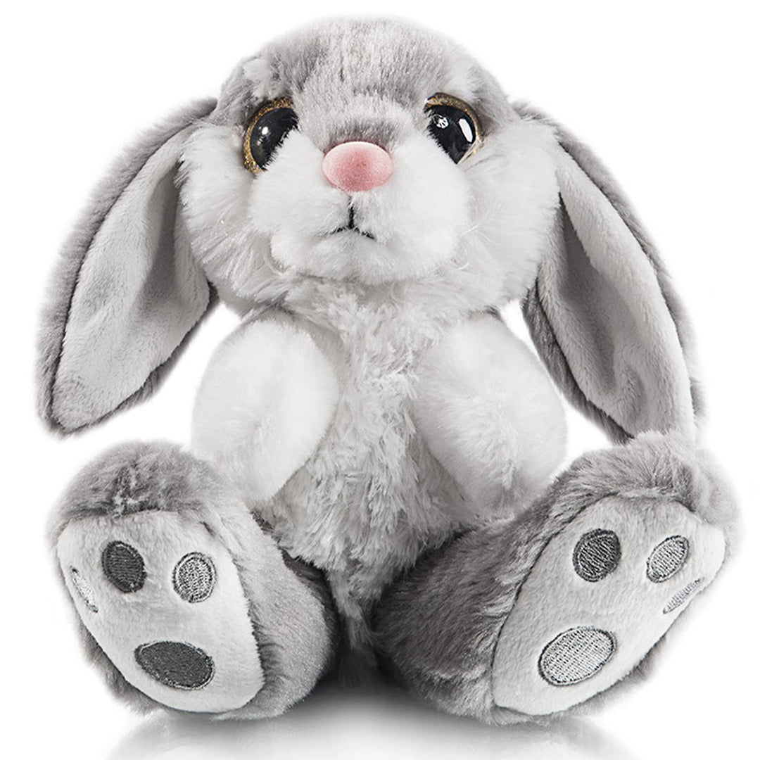 My OLi Osterhase Kuscheltier Hase 20cm Plüsch Hase Stofftier Kuscheltiere Schlappohren Sitzend Kusch