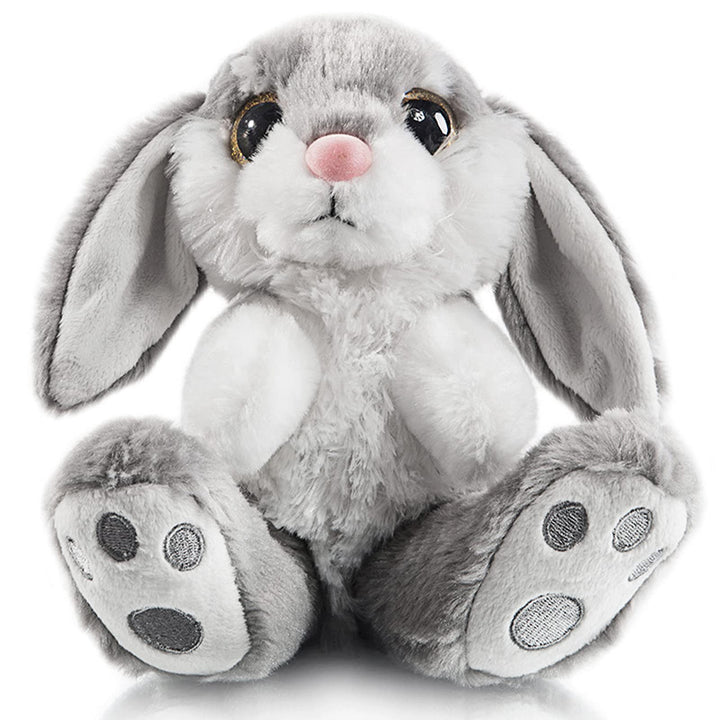 My OLi Osterhase Kuscheltier Hase 20cm Plüsch Hase Stofftier Kuscheltiere Schlappohren Sitzend Kusch
