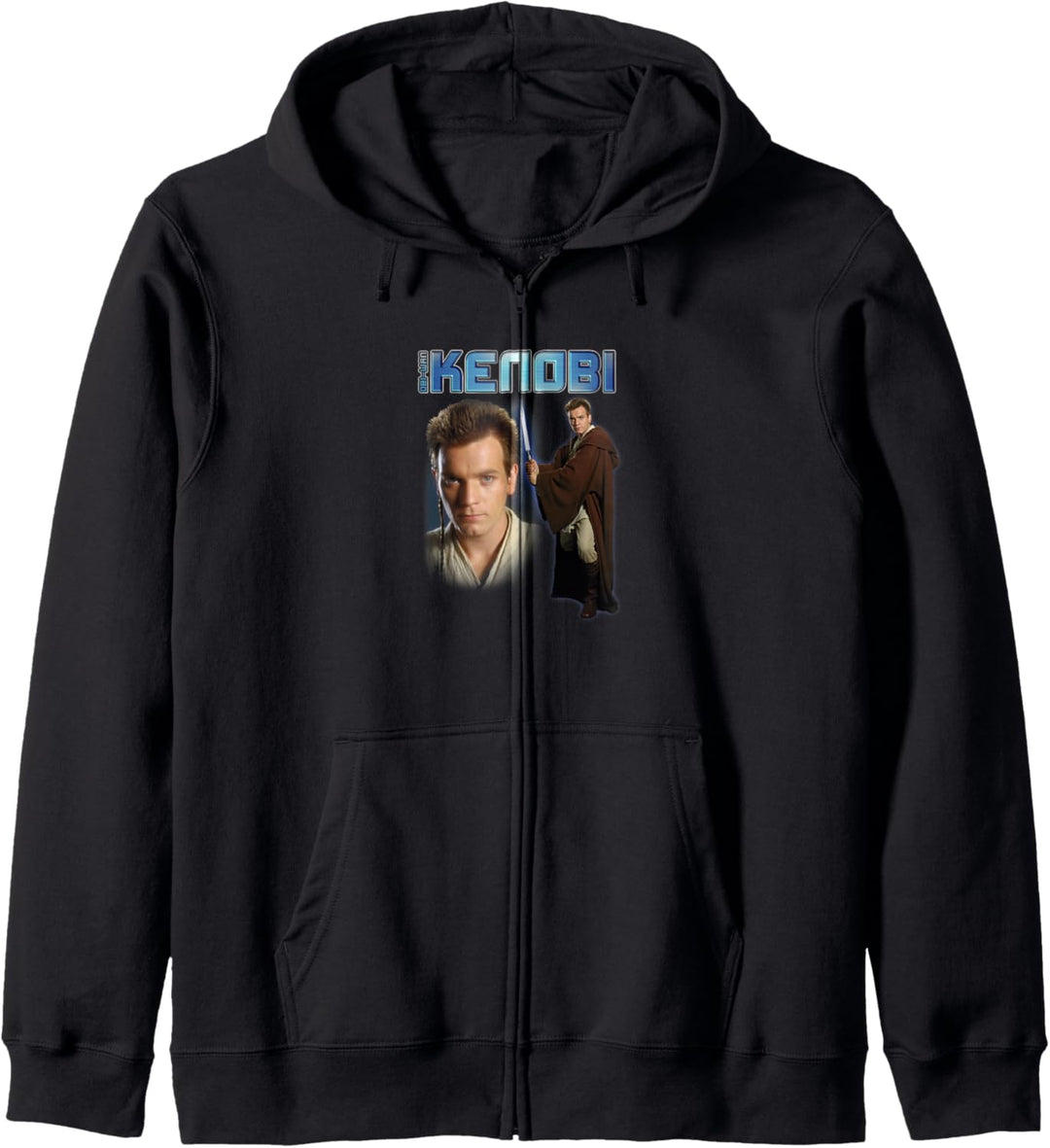 Star Wars Obi-Wan Kenobi Jedi Portrait Kapuzenjacke