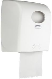 Aquarius Papierhandtücher Rollenspender 7375 – 1 x Papiertuchspender, weiss Dispenser Single, Dispen